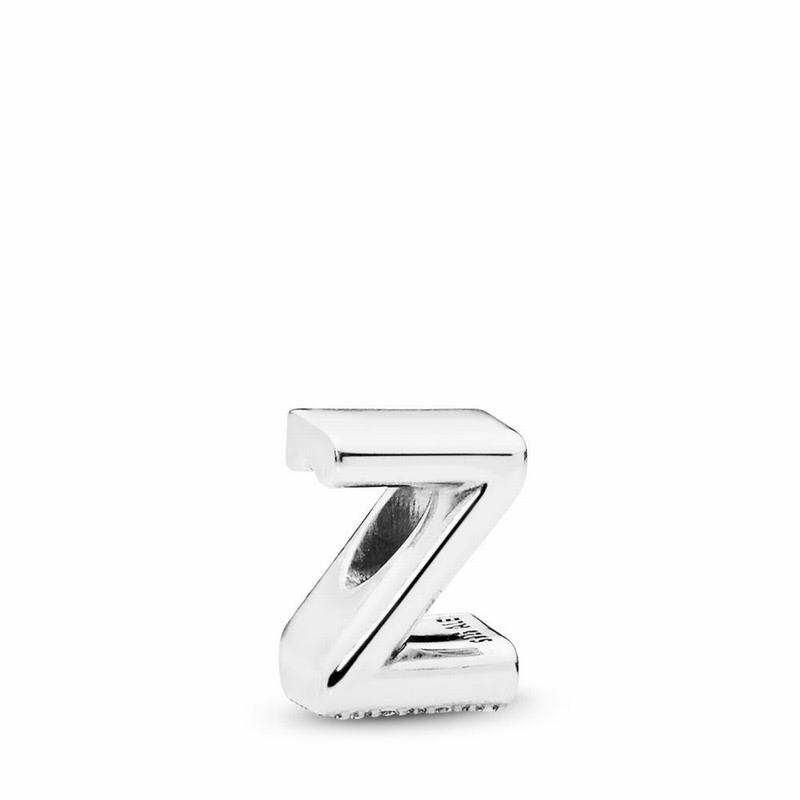Pandora Letter Z Charm Silver Egypt ME9248015
